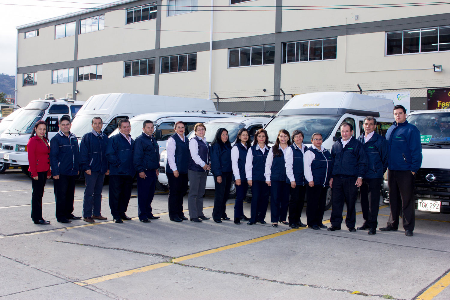 Equipo transporte escolar